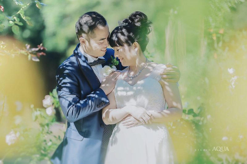 秋の代々木公園で洋装ロケーション♪