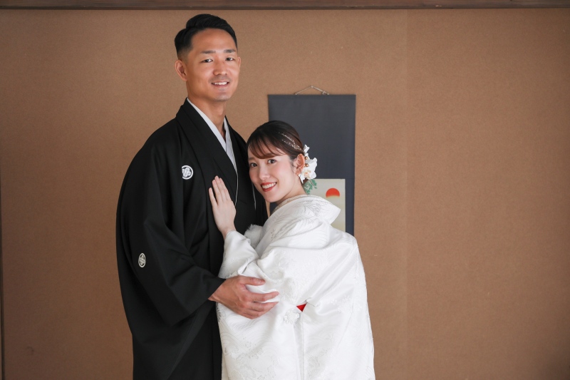 【屋内庭園スタジオ】和装2着！