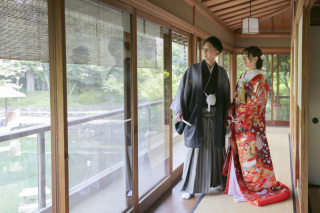 目白庭園の和室紹介。