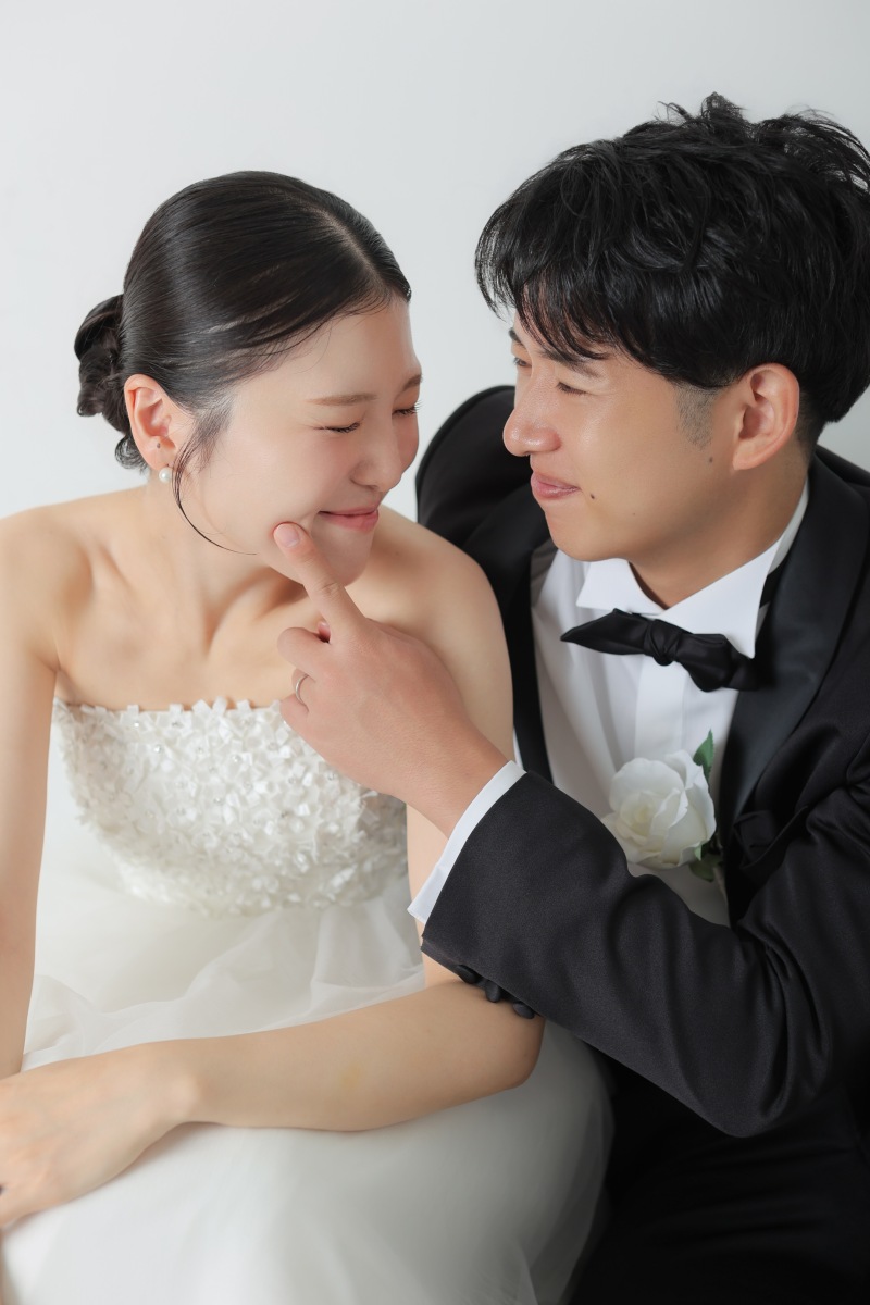 ほっぺにタッチ