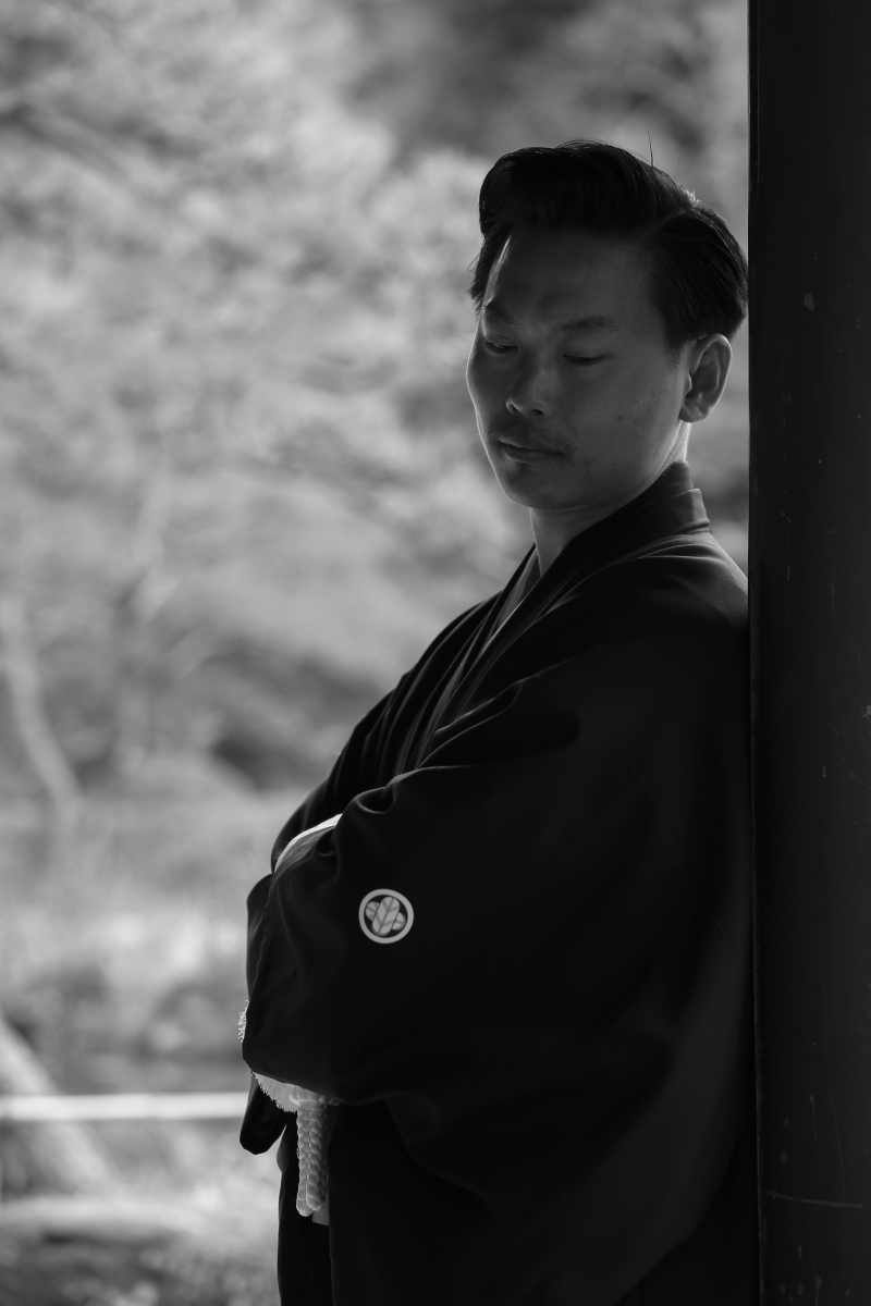 ご新郎様のソロショット。パート2