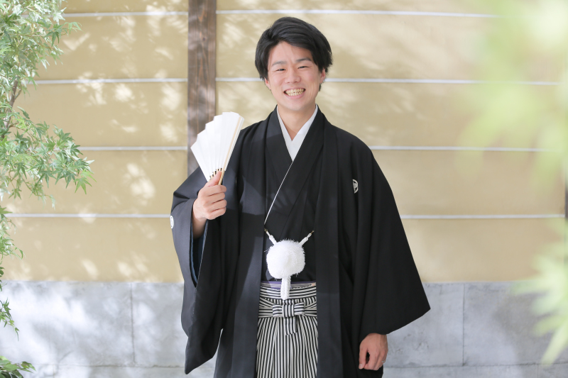 ご新郎様のソロショット!