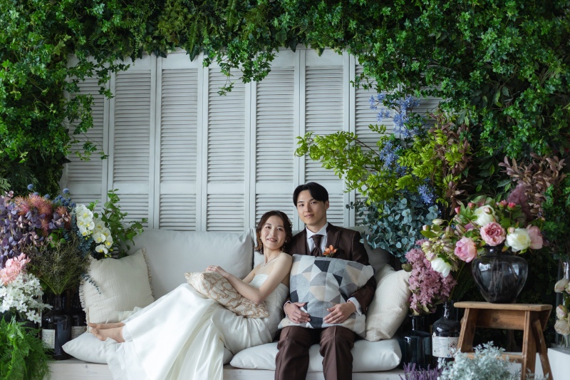 同じ背景でも角度をかえると