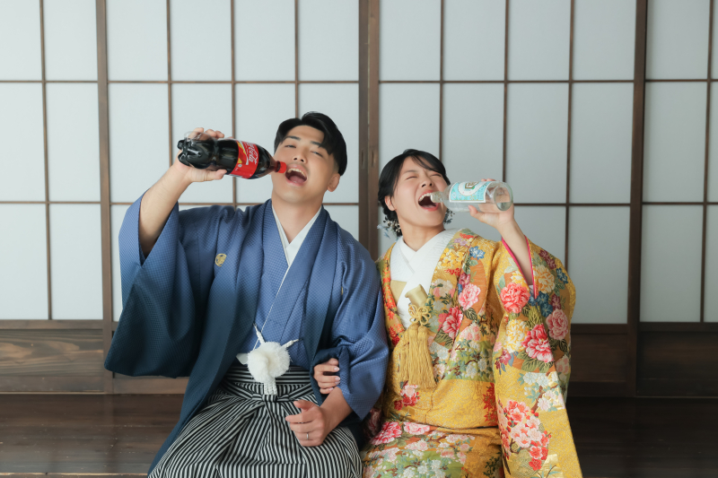 1日で和装も洋装も叶えるスタジオプラン！
