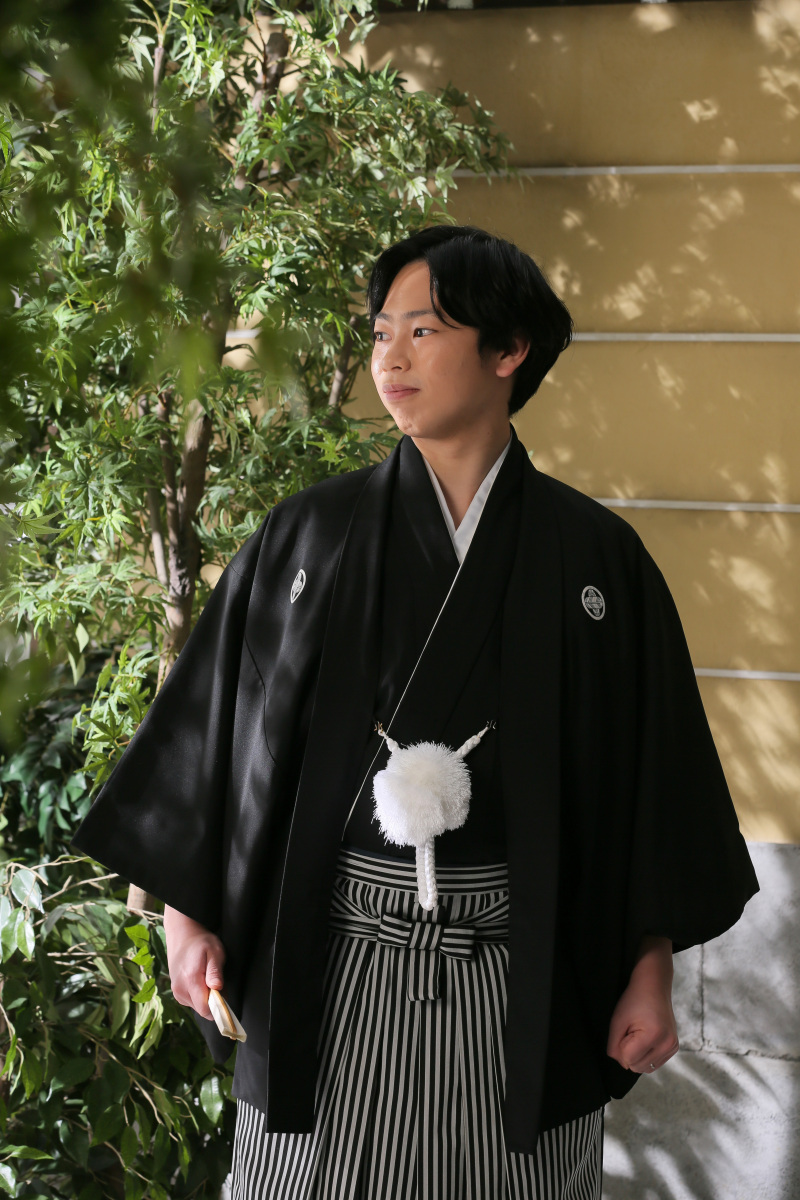 ご新郎様のソロショット