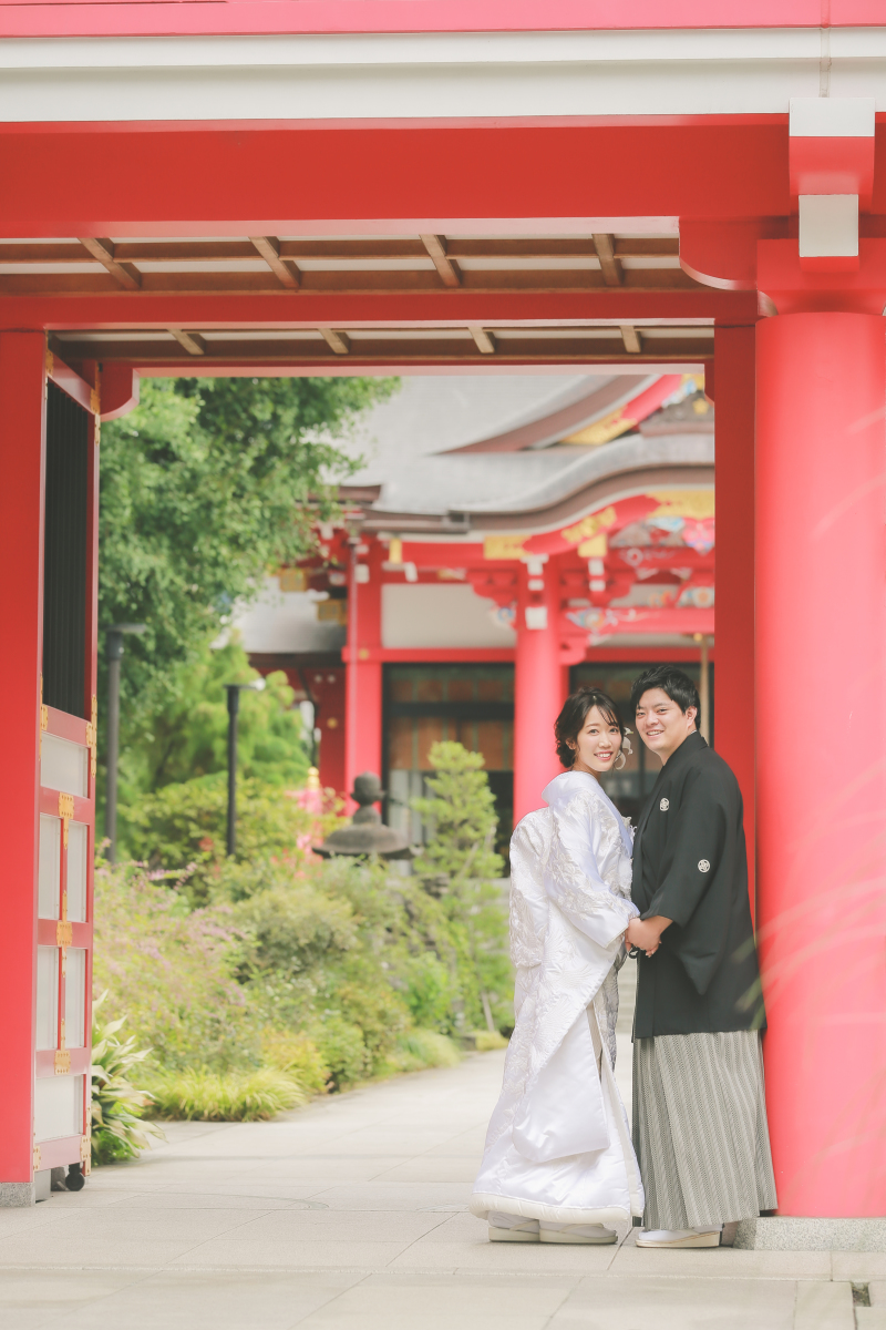 手を繋いでハイチーズ！