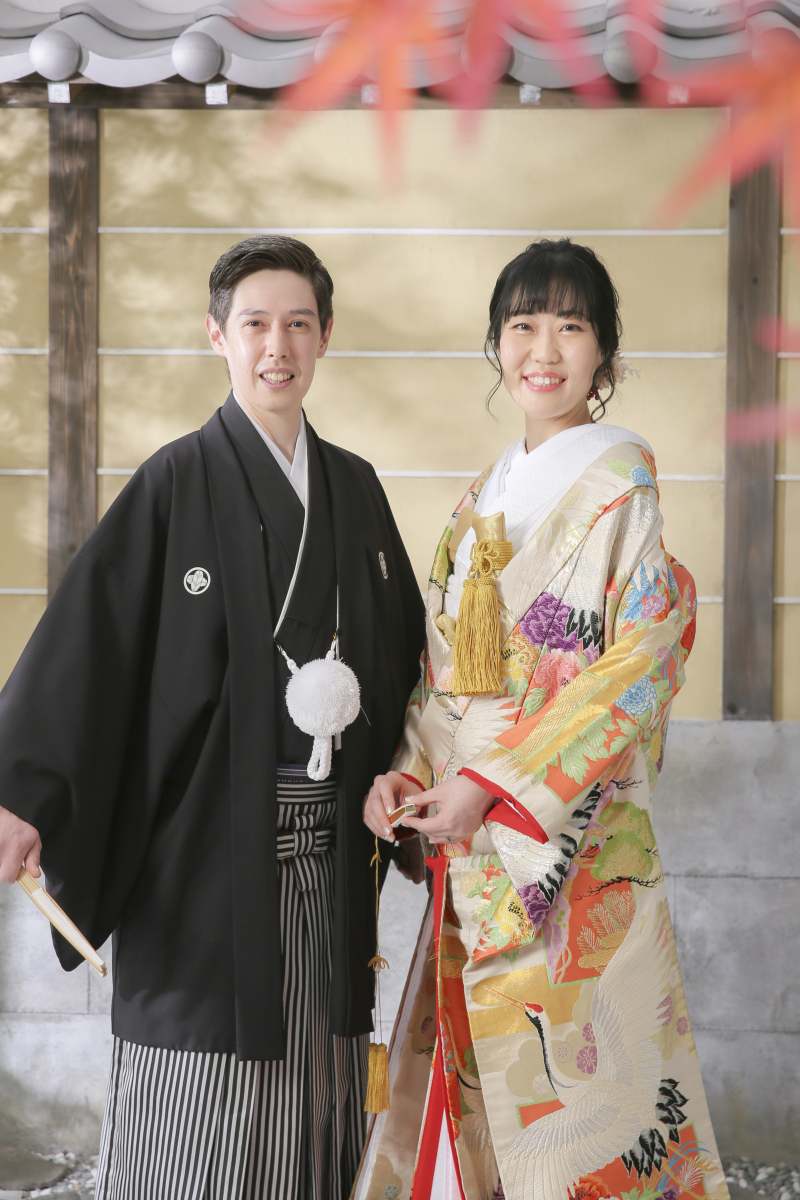 和装でパシャリ!