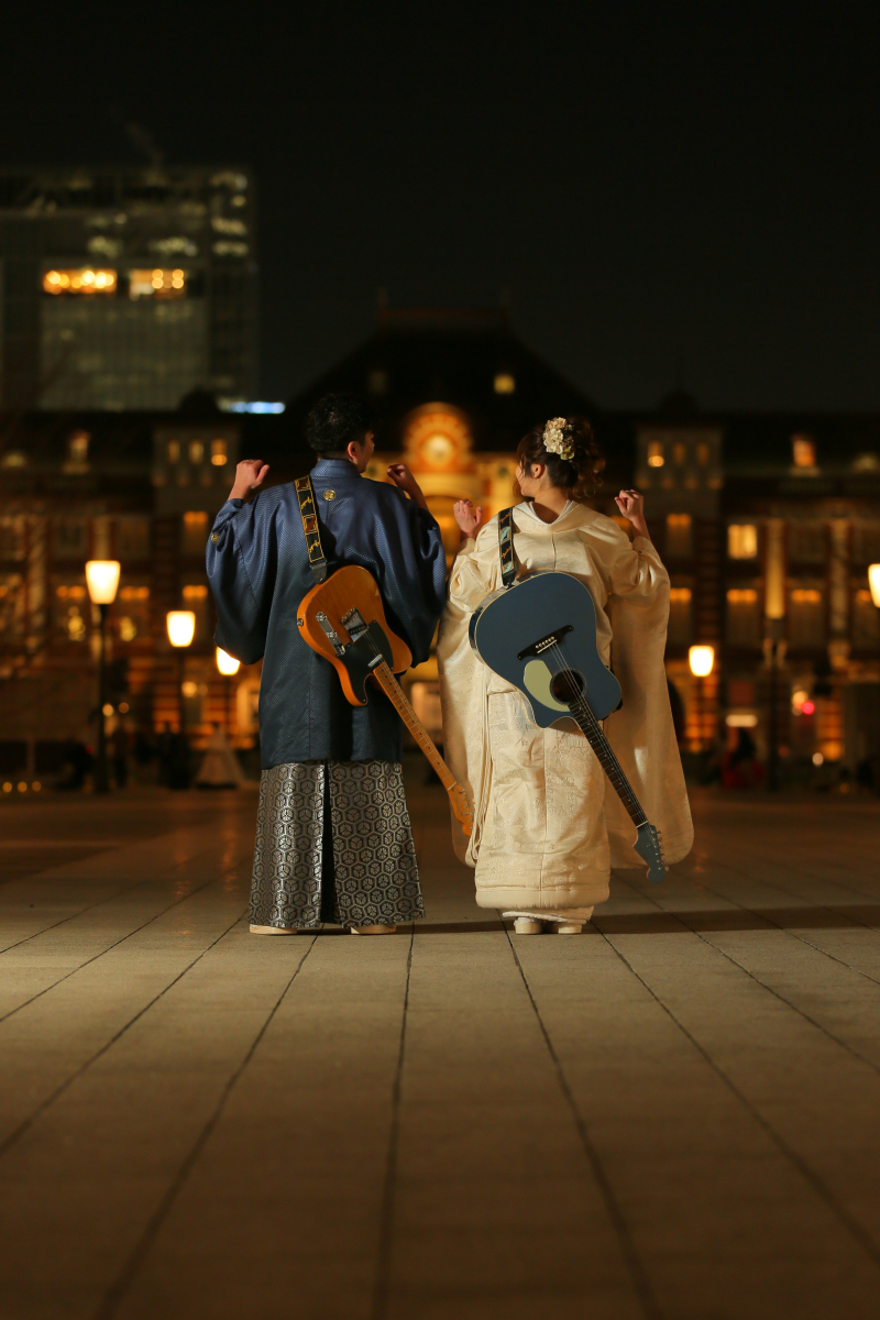 お二人ご希望のポーズ!