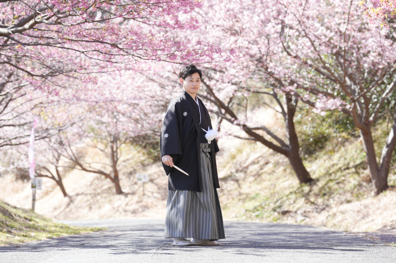 ご新郎様のかっちり姿