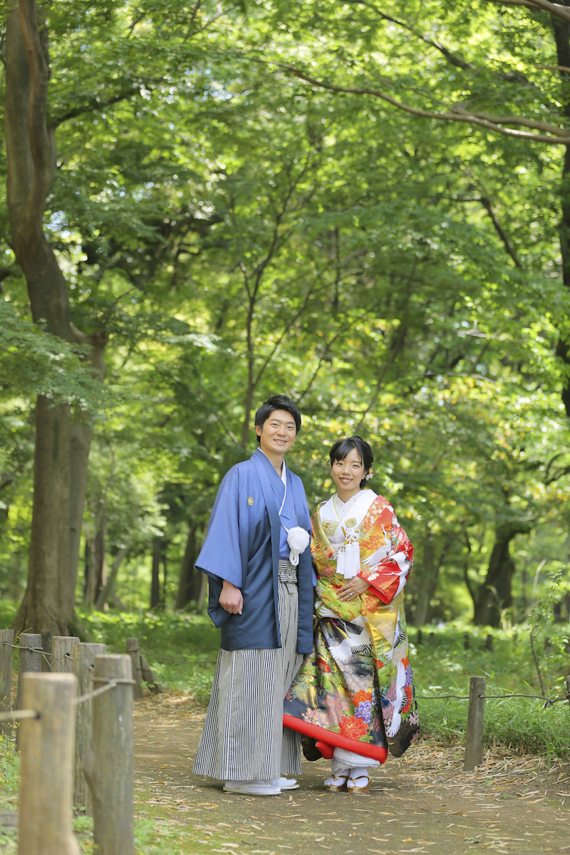 お二人の全身カット