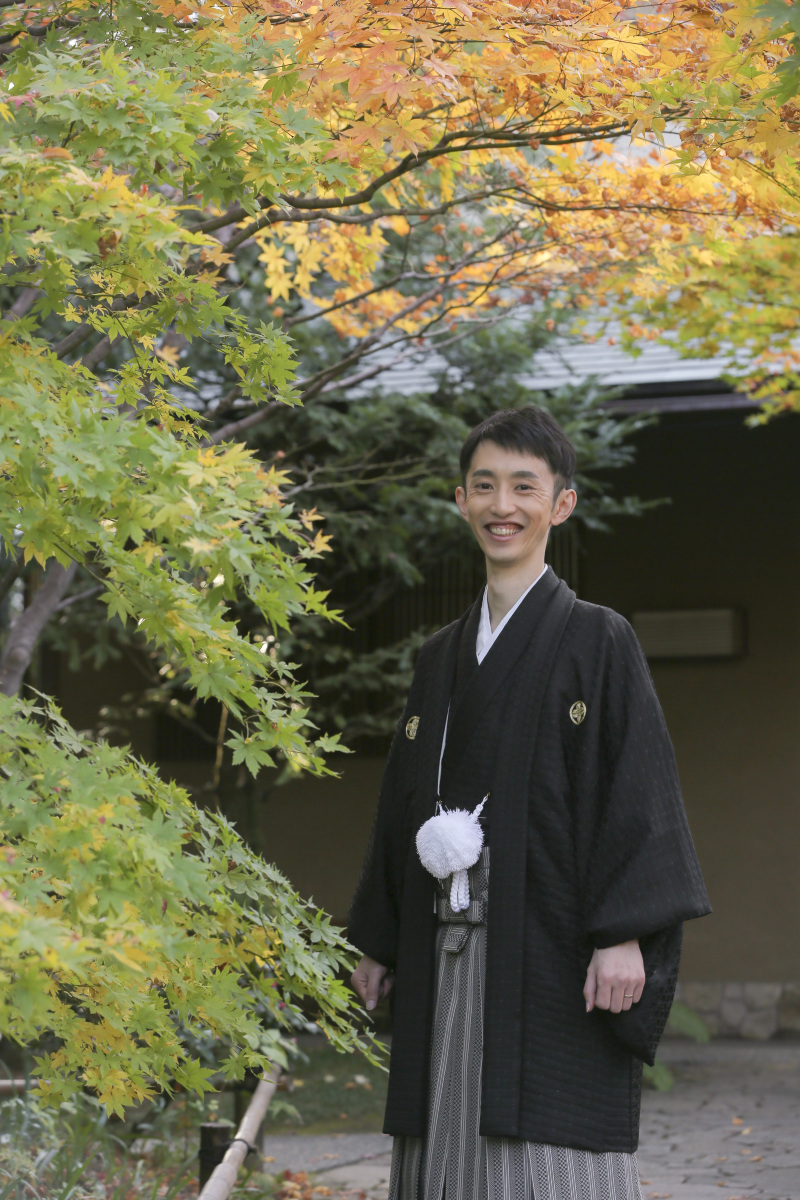 ご新郎様のソロショット。パート2