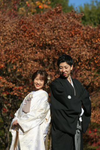 秋惜しむ目白庭園