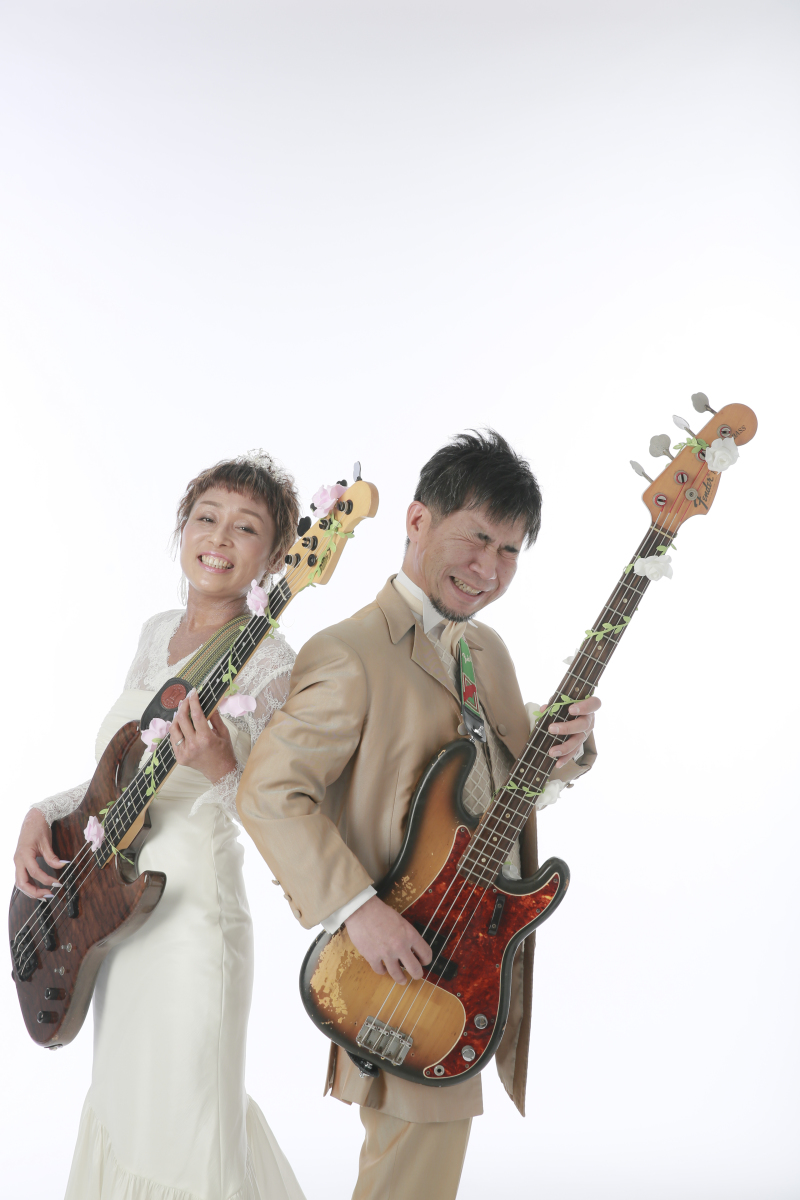 お二人の共通趣味グッズと一緒に