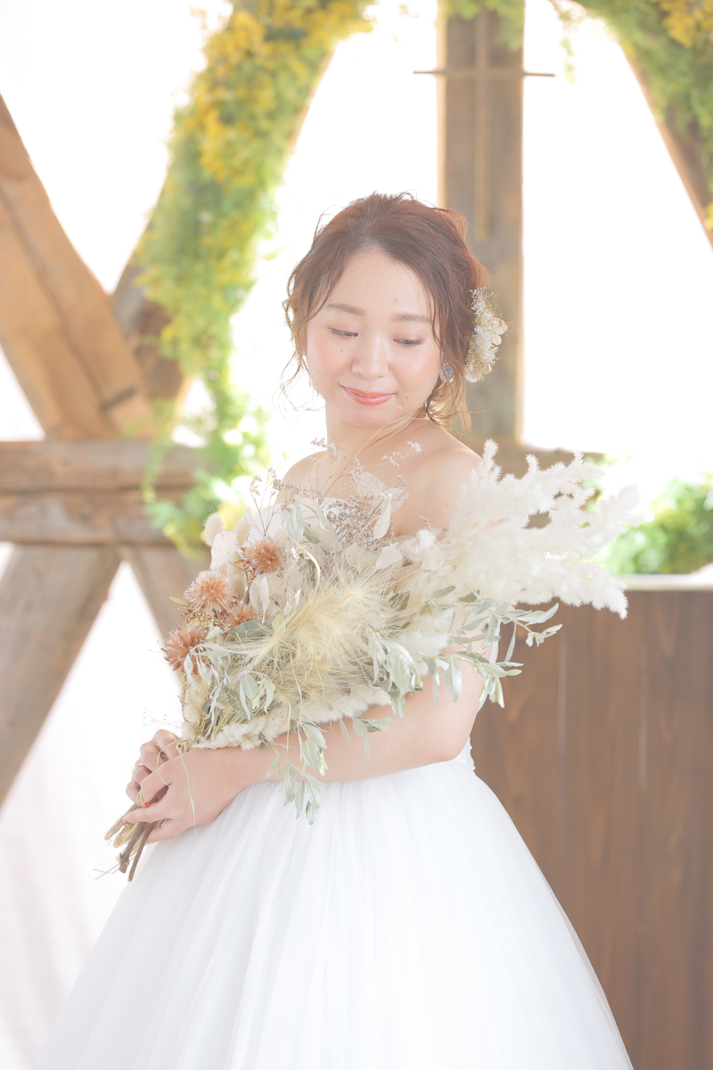 ご新婦様のソロショット