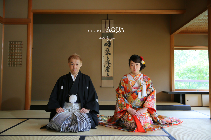 「やっぱり正座は和装に似合う」