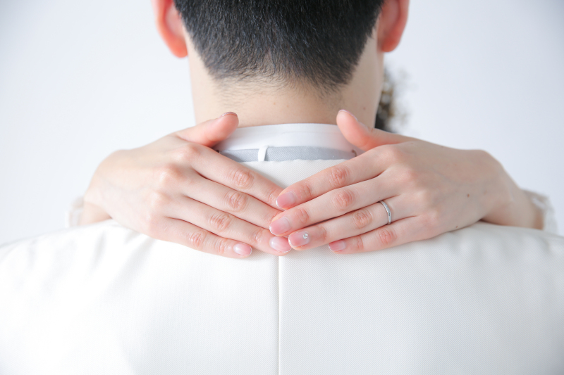 手元だけを切り取って