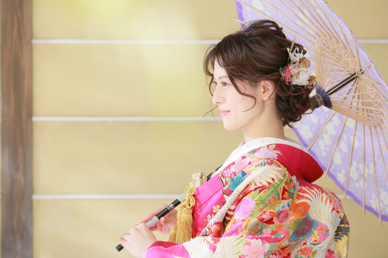 ご新婦様のソロショット