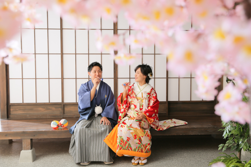 この季節に桜と一緒に