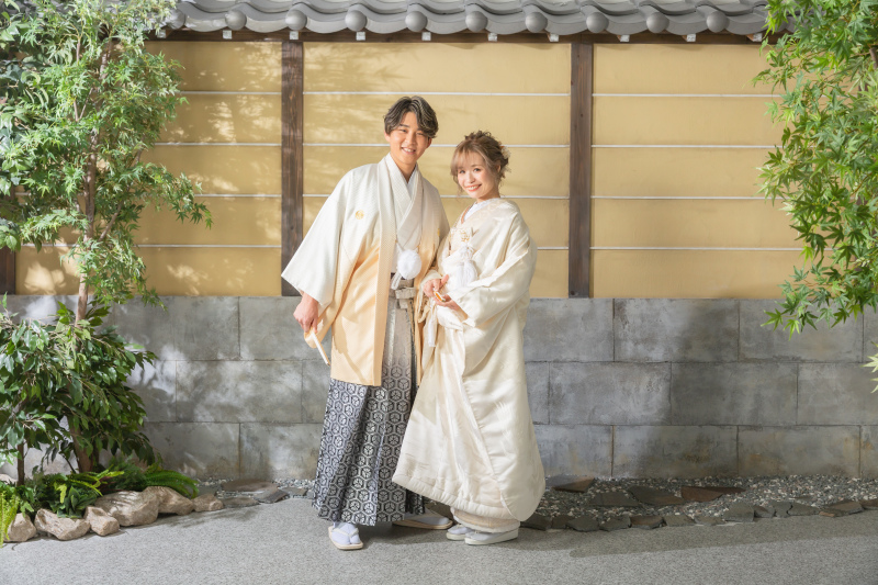 屋内庭園スタジオ撮影