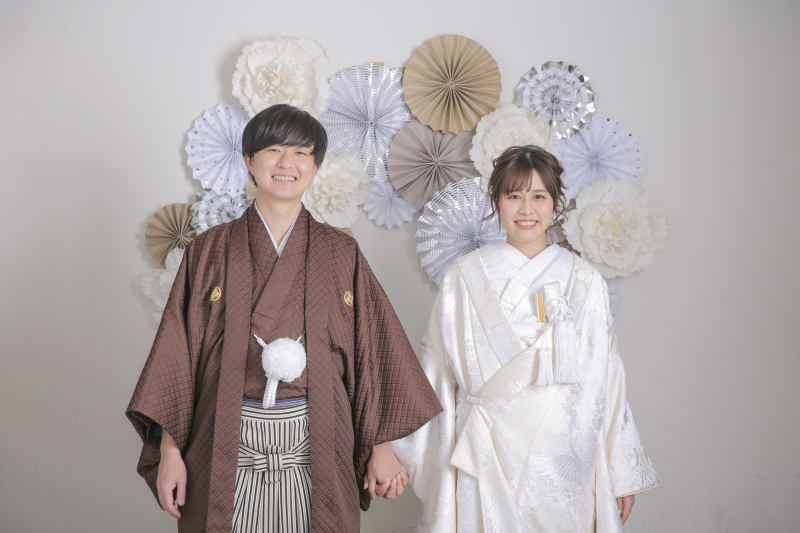 色打掛＋白無垢