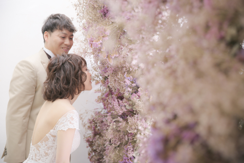 お花の香りは・・・