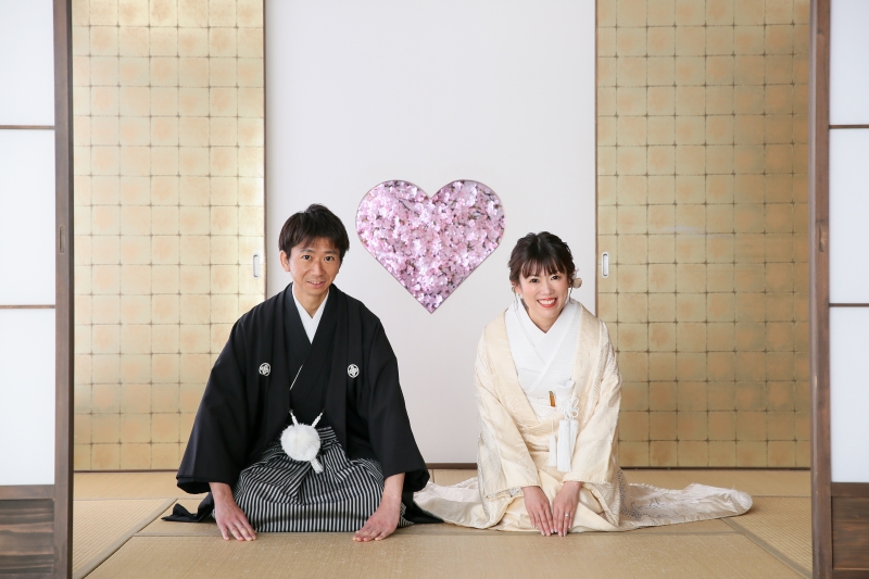 結びはお辞儀で♪