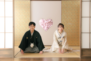 和装でもキュートに