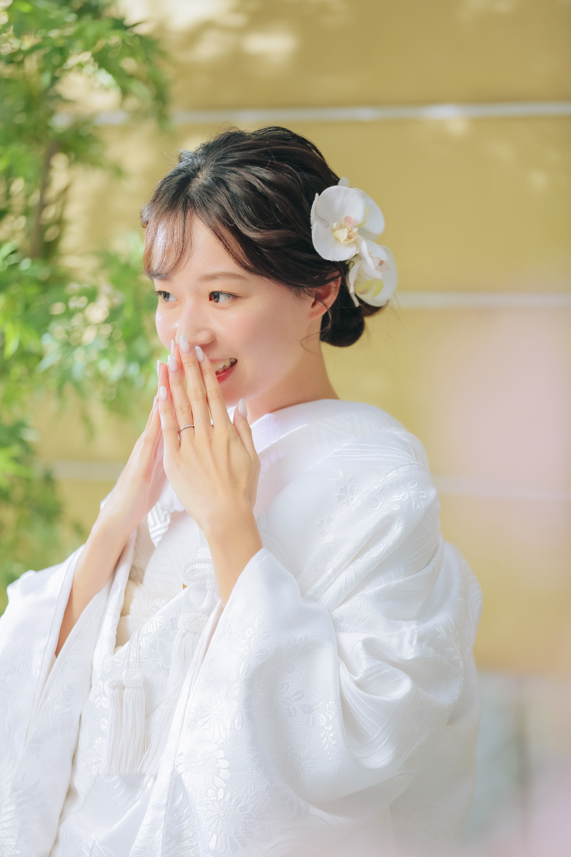 ご新婦様のソロショット