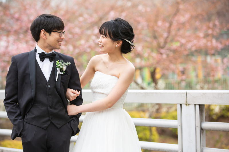 春は梅や桜が咲いてます♪