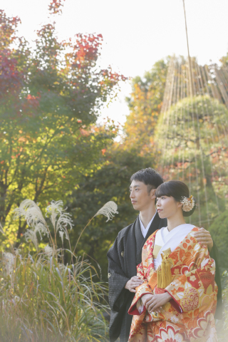 感動する目白庭園の紅葉！