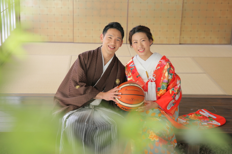 おでかけはもっぱらバスケの練習とのこと！