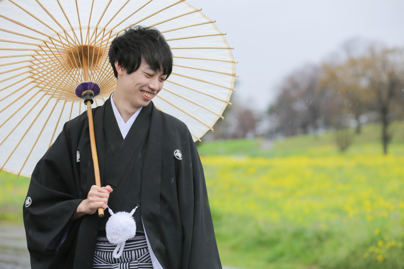 ご新郎様のソロショット。パート1続き。