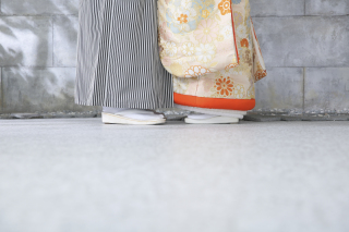 屋内庭園スタジオで