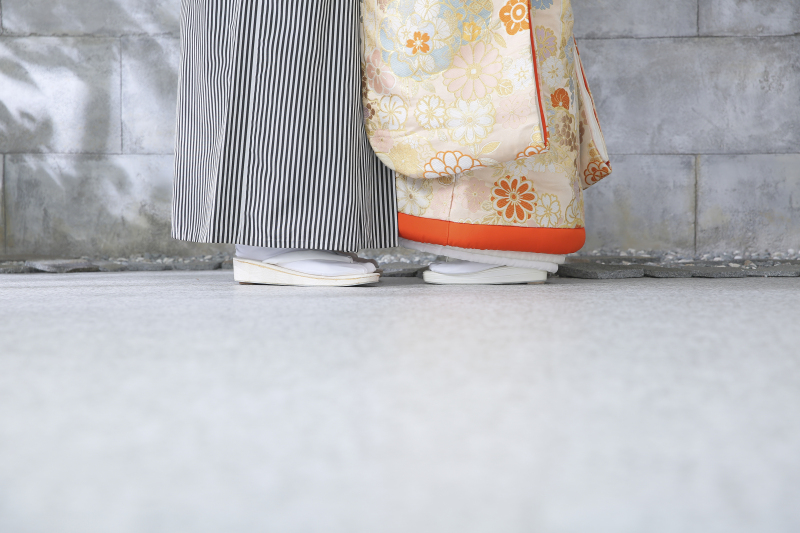 屋内庭園スタジオで