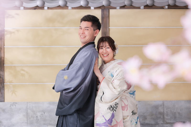 寄り添ったお二人