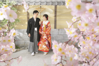 笑顔溢れるスタジオ撮影