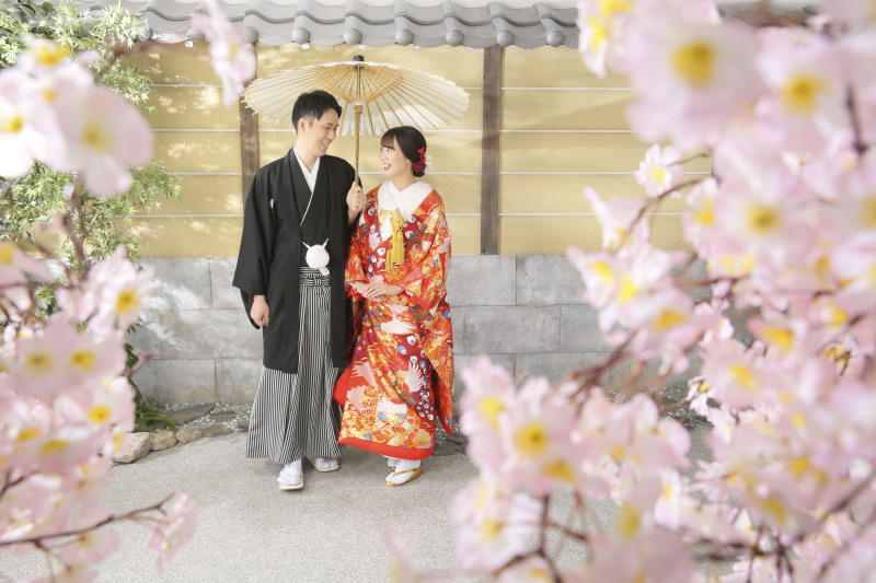 笑顔溢れるスタジオ撮影