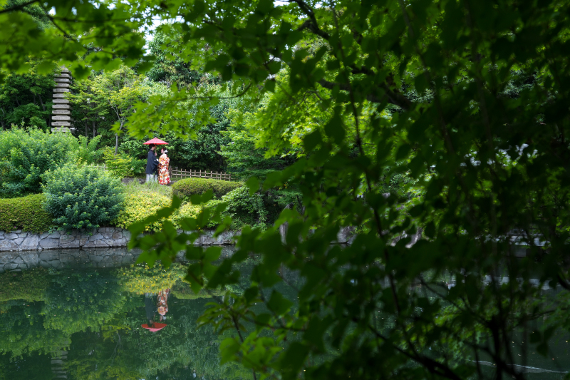 新緑×和装で撮影しませんか？