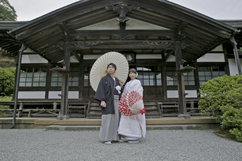 『海蔵寺＋番傘』