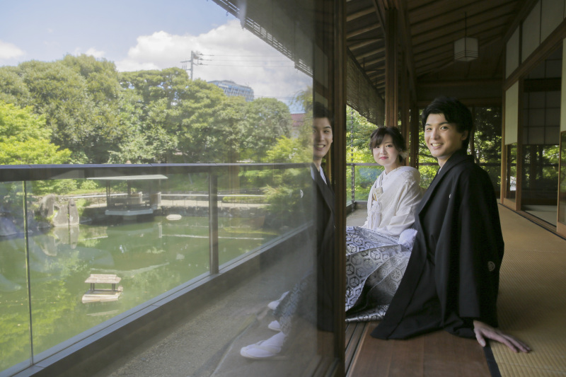 縁側で夏気分！
