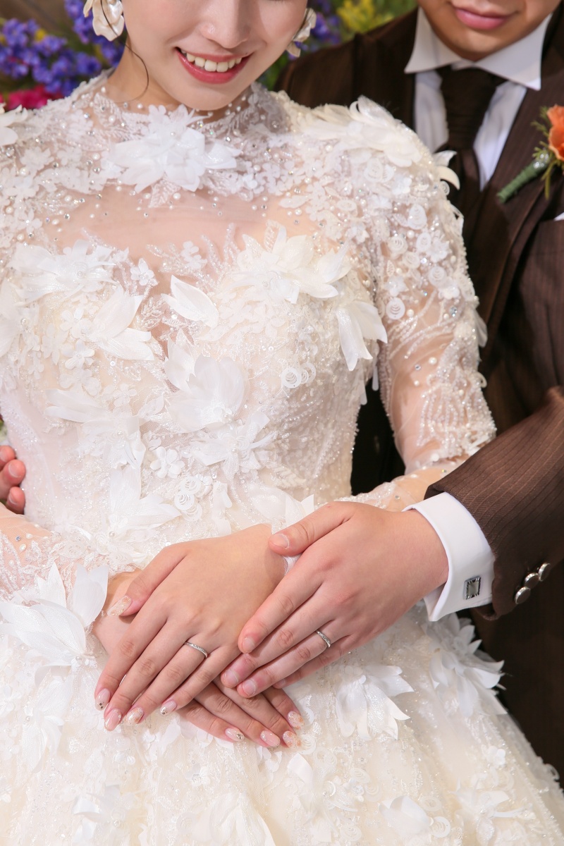 お手元ショットも♪