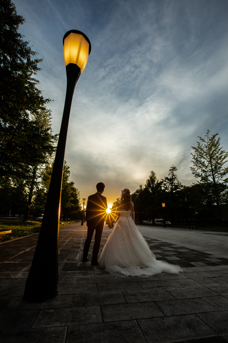 太陽は地平線へ