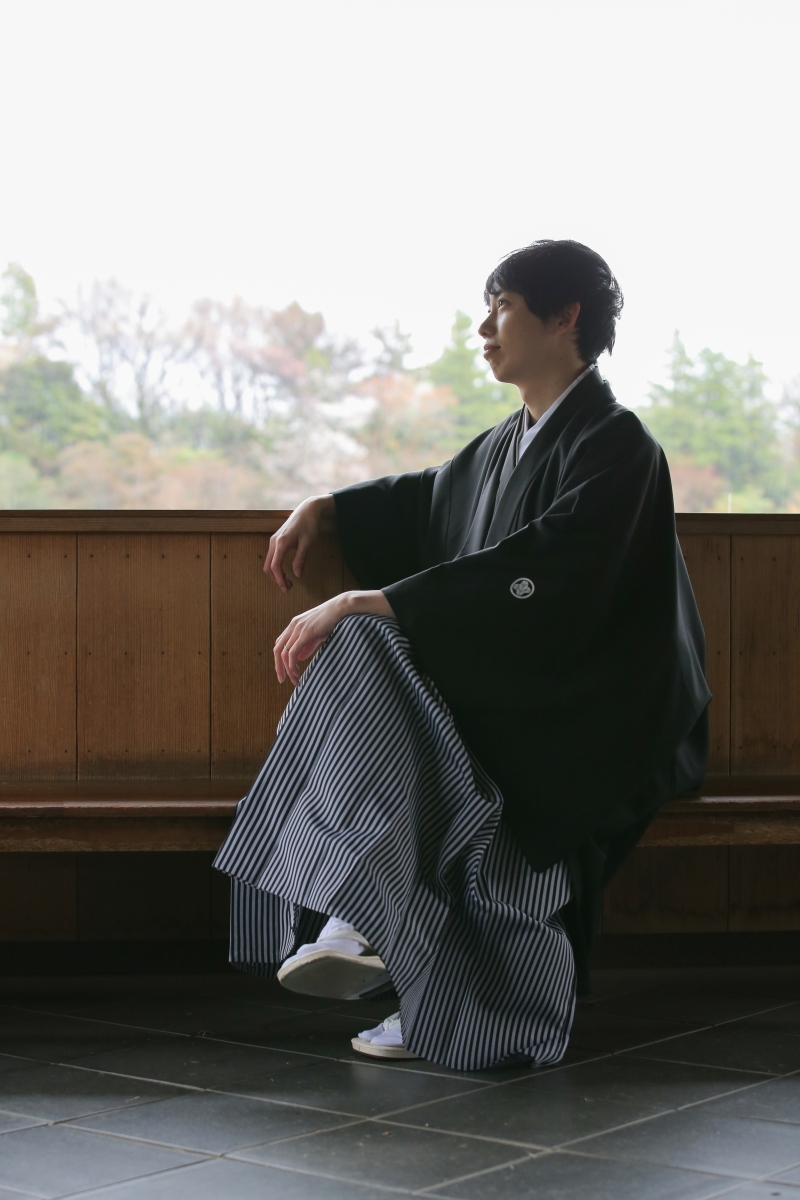 ご新郎様ソロショット。パート2