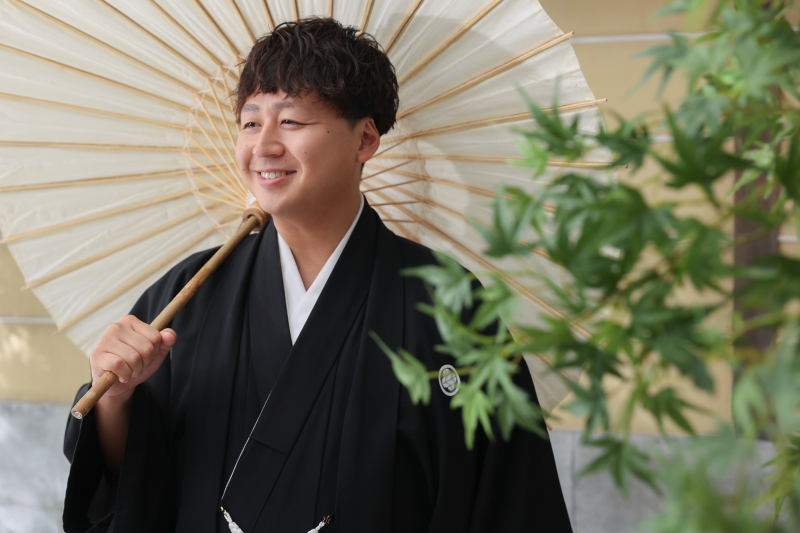 新郎さんソロカット