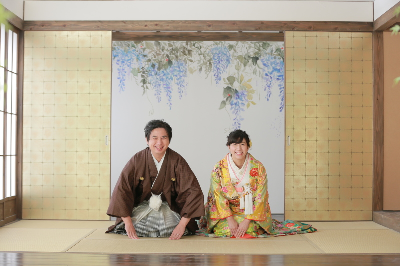 二日目は和装撮影