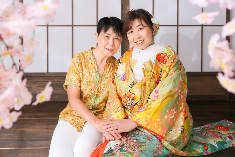 お母様と一緒に