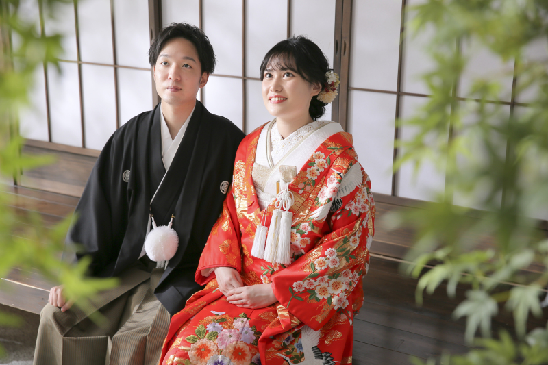 縁側にならんで。