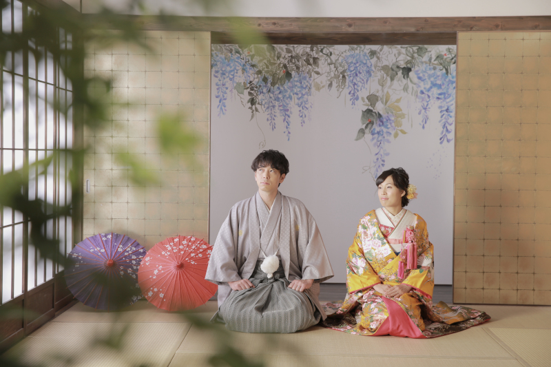 まずは一着目の和装から。