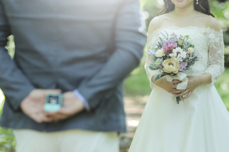 プロポーズシーン