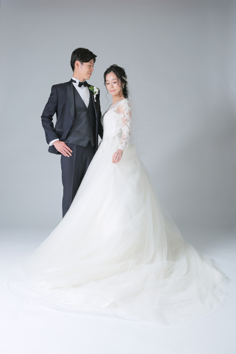 ポージングが綺麗なお二人